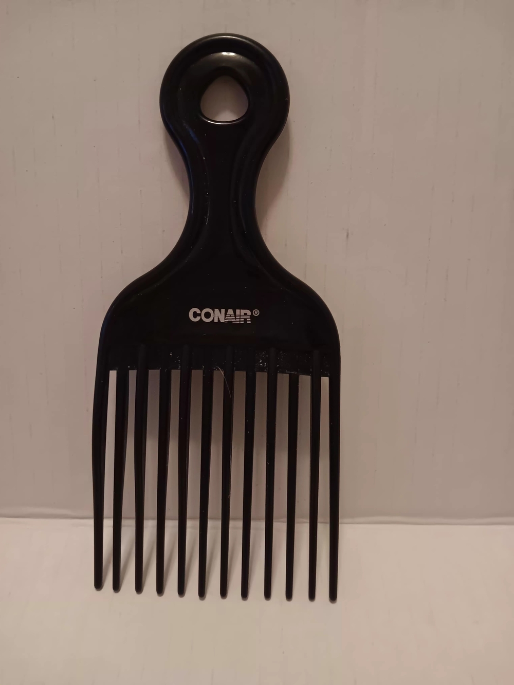 Vintage Pick Black Plastic